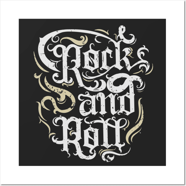 Rock and Roll Wall Art by Merilinwitch